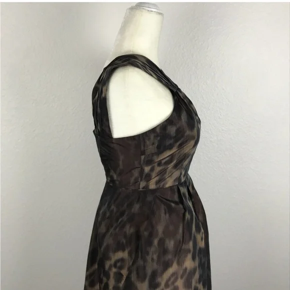 Banana Republic Petite Animal Print Dress - Picture 5 of 7